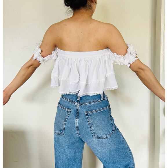 Filllyboo Fairy Floral Crop Top - Picture 2 of 5